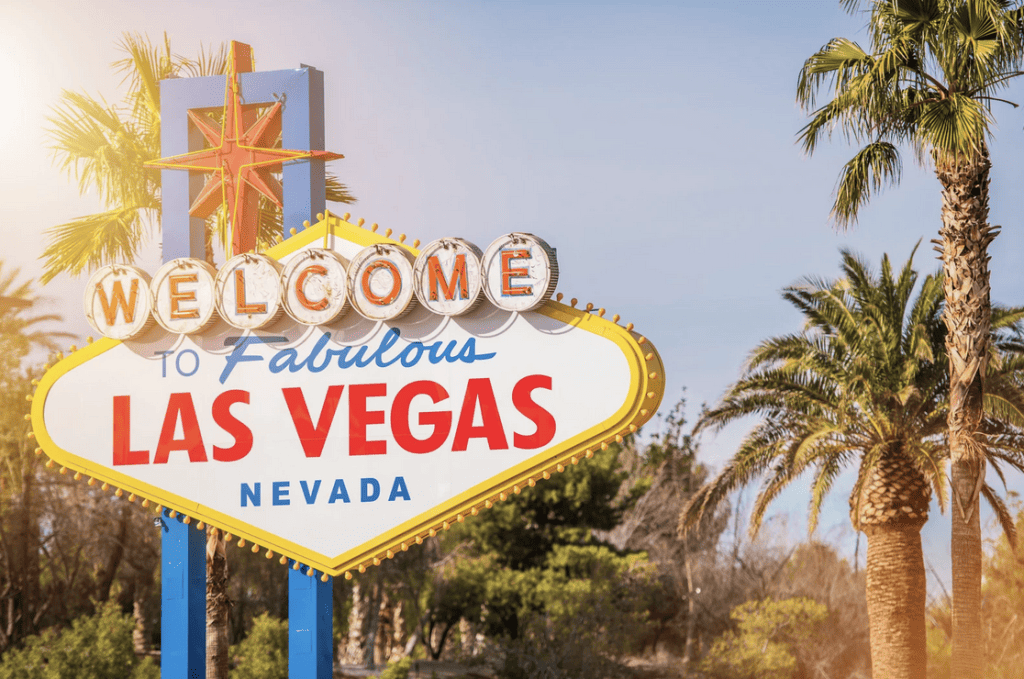 Welcome to Las Vegas sign